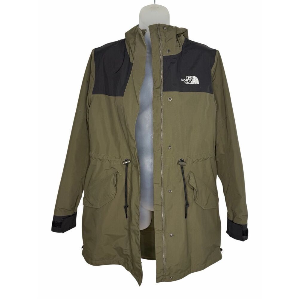 The North Face Women's Metroview Trench Taupe Green/TNF Black Medium - Picture 5 of 10